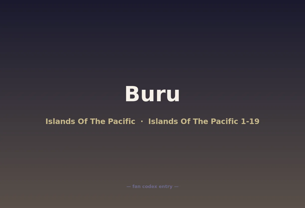 Buru