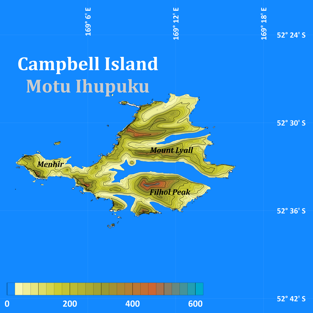 Campbell Island, New Zealand